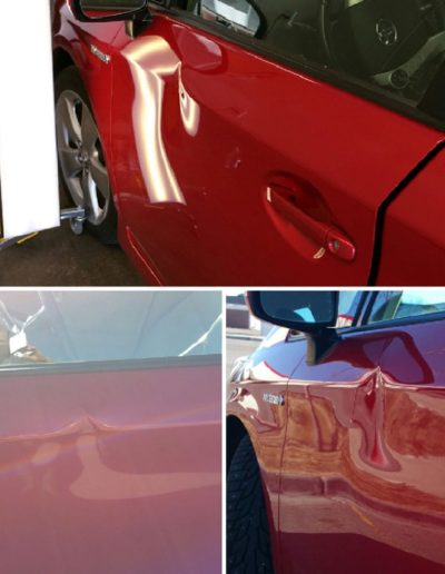 Before of Dent Repair